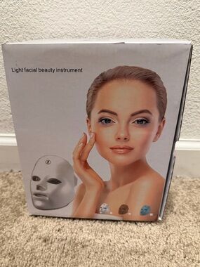 “New” LED Light Facial Beauty Instrument Mask